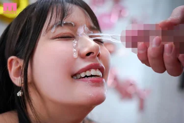 【八木奈々】顔射107発を浴びて顔面ドロドロの美少女は未知の世界へ